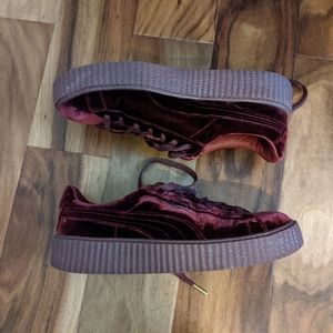 Fenty x Puma Velvet Creeper 'Burgundy' Size 11